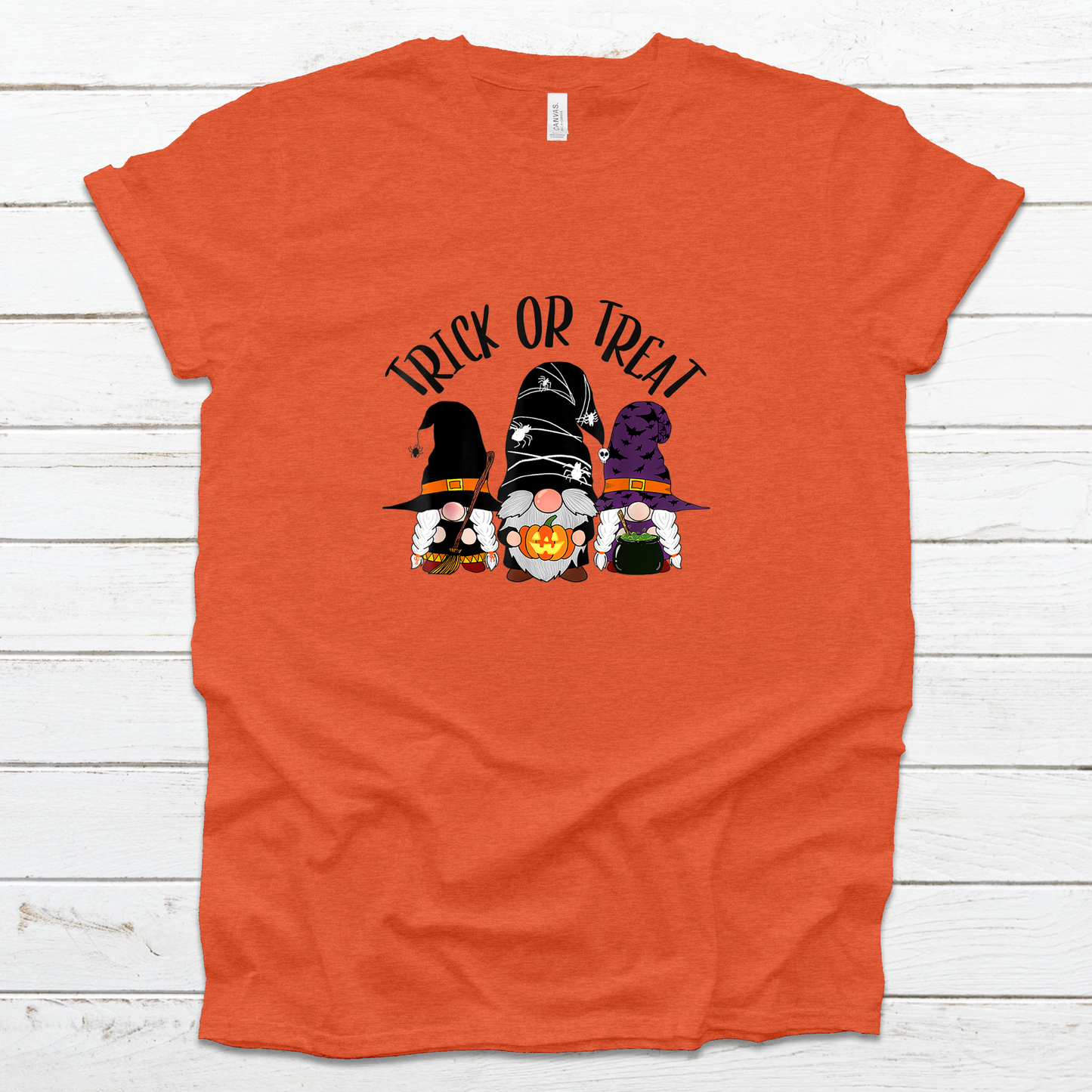 Trick or Treat Gnomes Graphic Tee