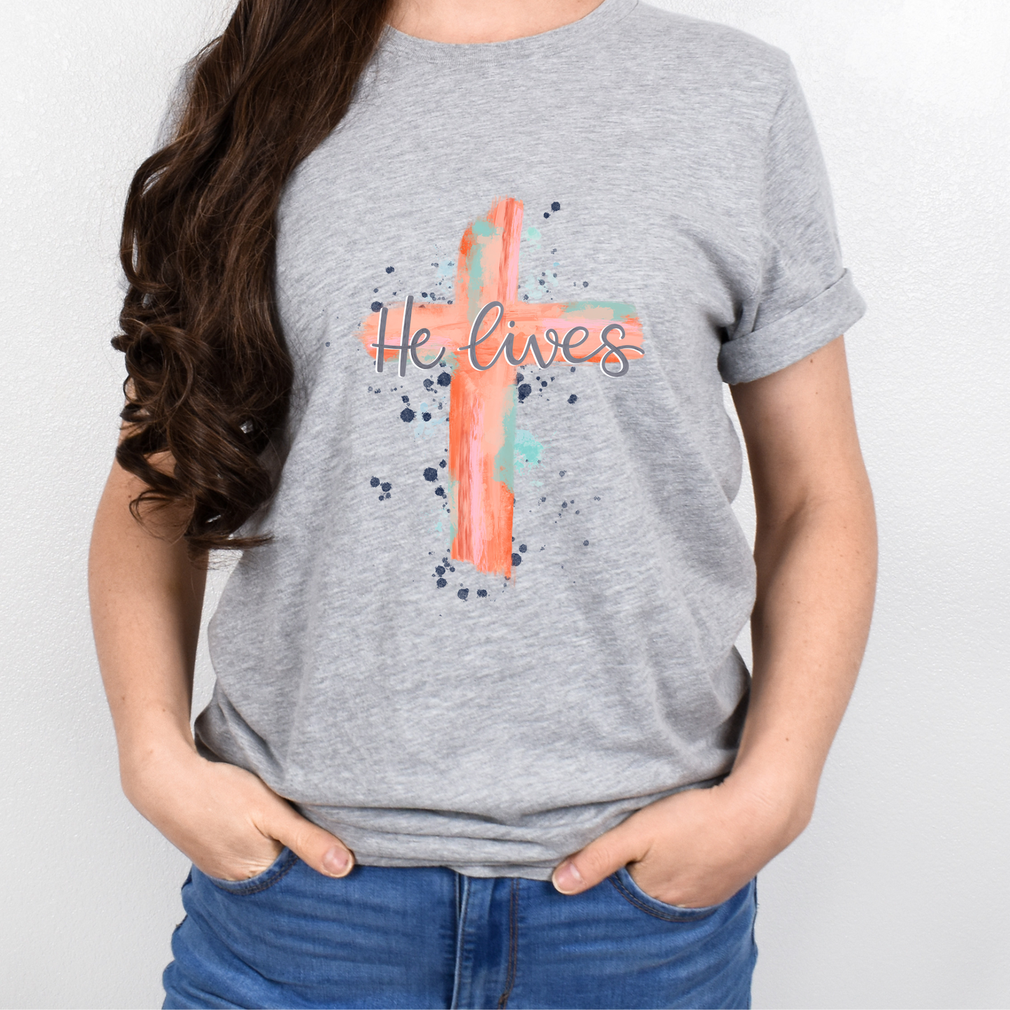 He Lives Graphic Shirt