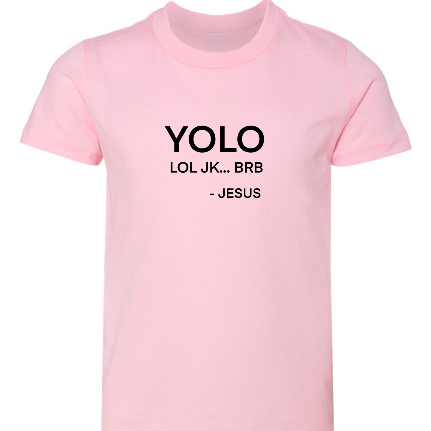 YOLO LOL Jesus Graphic Shirt