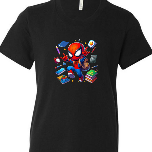 Spiderman  School Youth Graphic