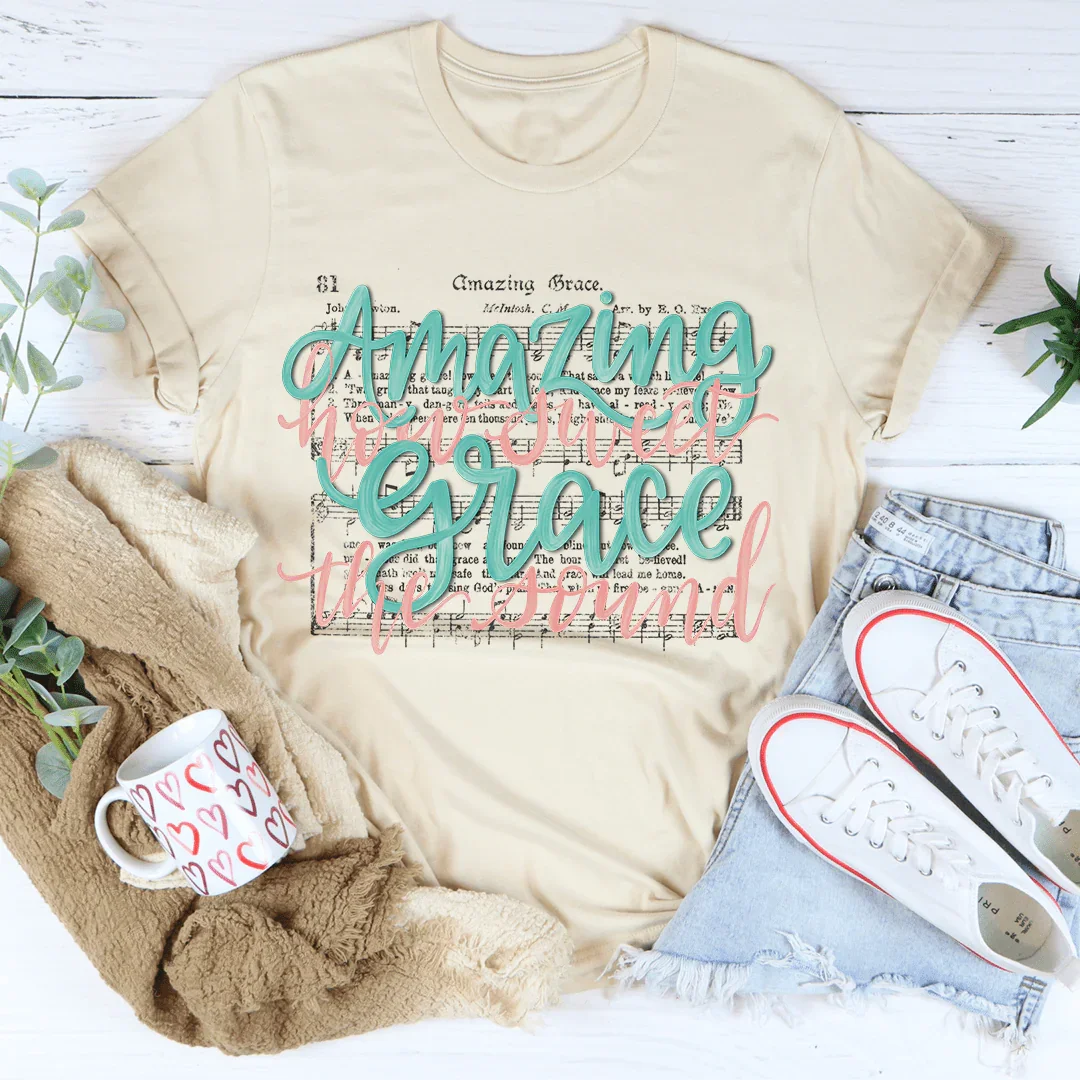 Amazing Grace Song Tee