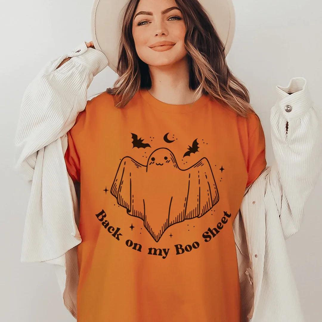 Back On My Boo Sheet Tee