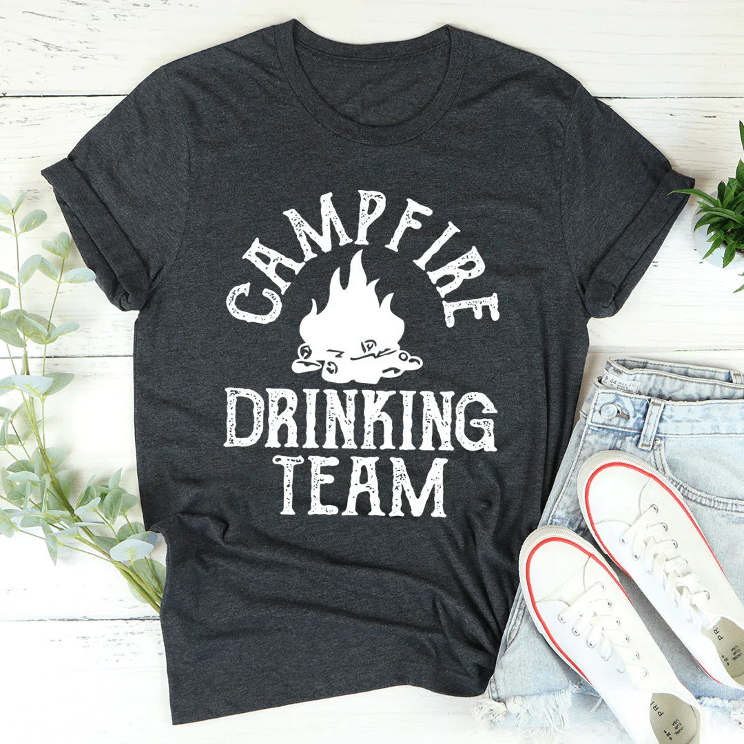 Campfire Drinking Team Tee