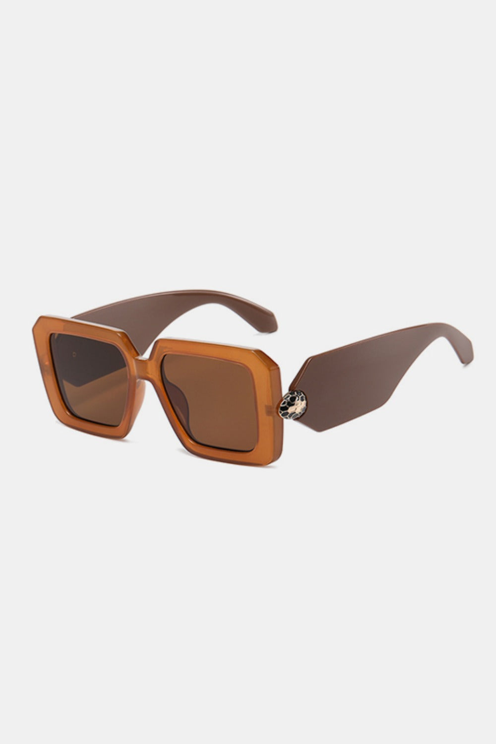 Polycarbonate Frame Square Sunglasses