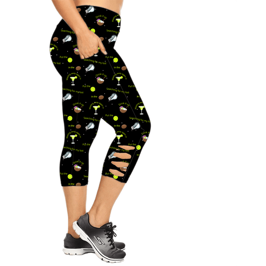 Beach Party Criss CrS-L = OSs Capri with Pockets