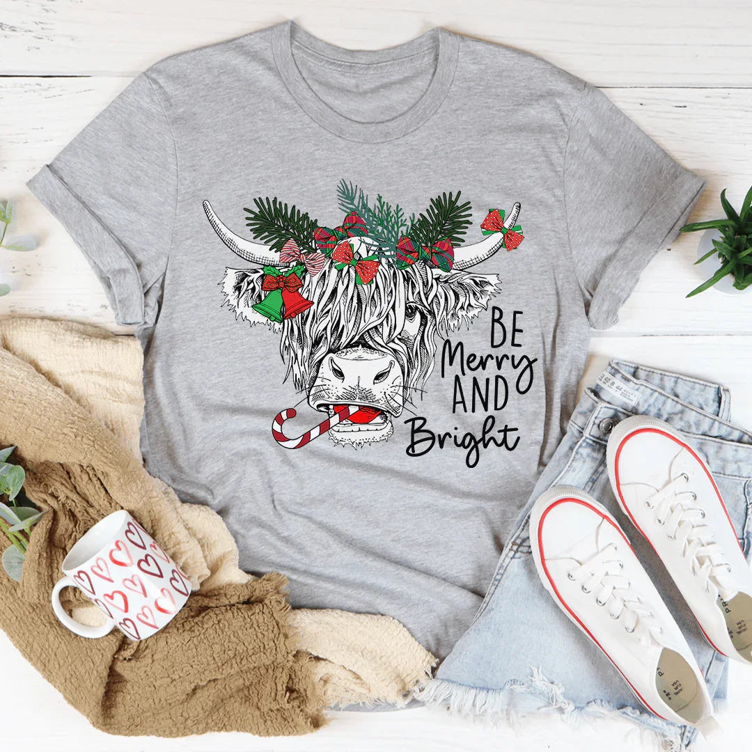 Christmas Cow Tee