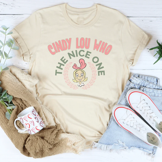 Cindy Lou Who The Nice One Tee