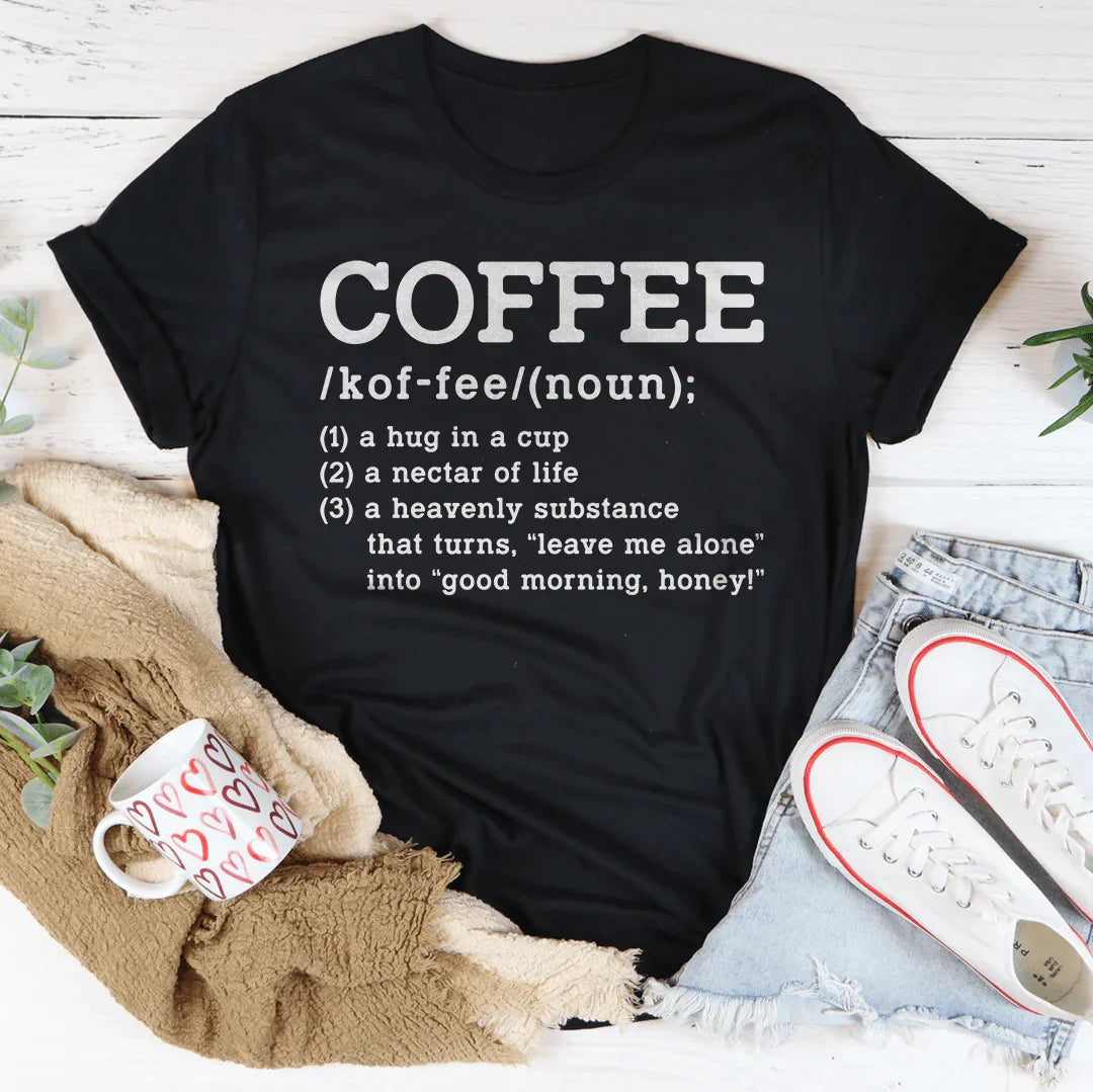 Coffee Definition Tee
