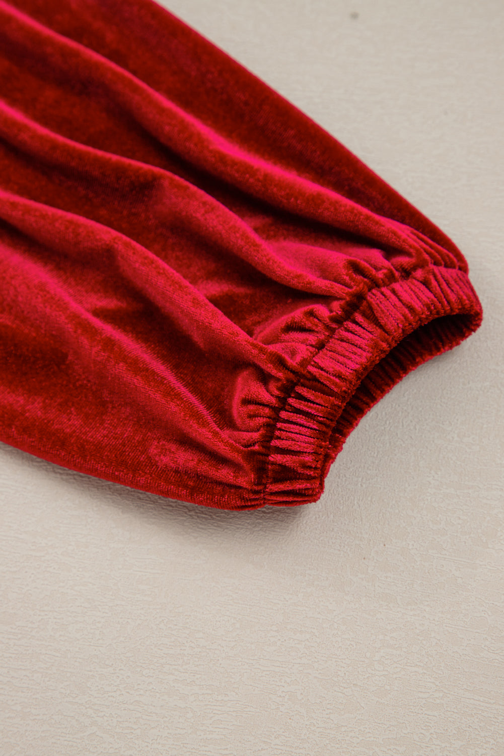 Evergreen Bowknot Decor High Waist Velvet Mini Dress