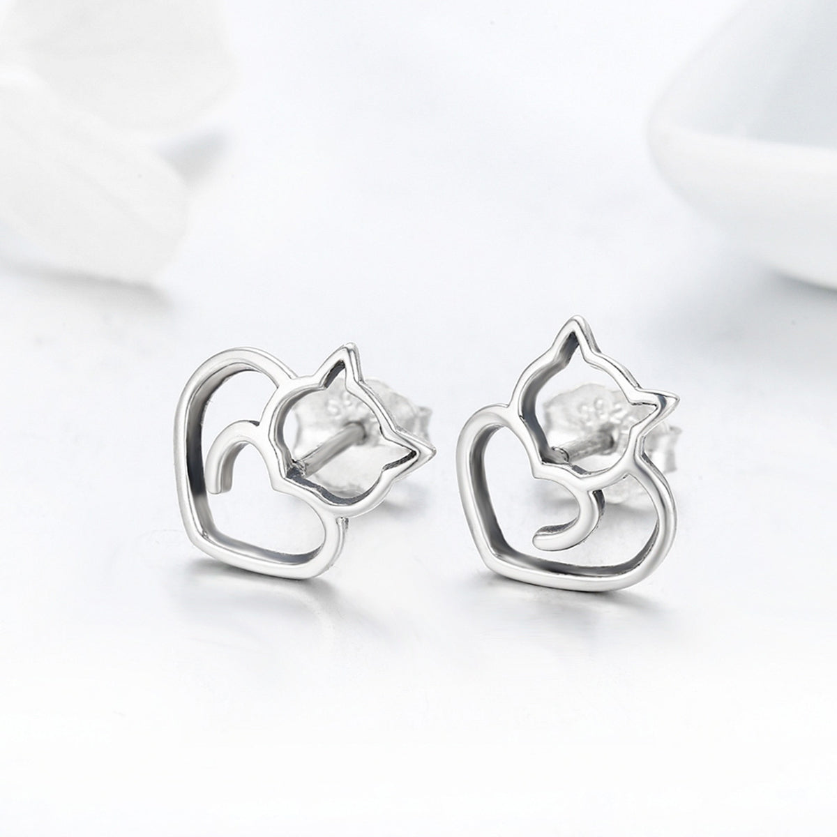 925 Sterling Silver Oxidized Earrings