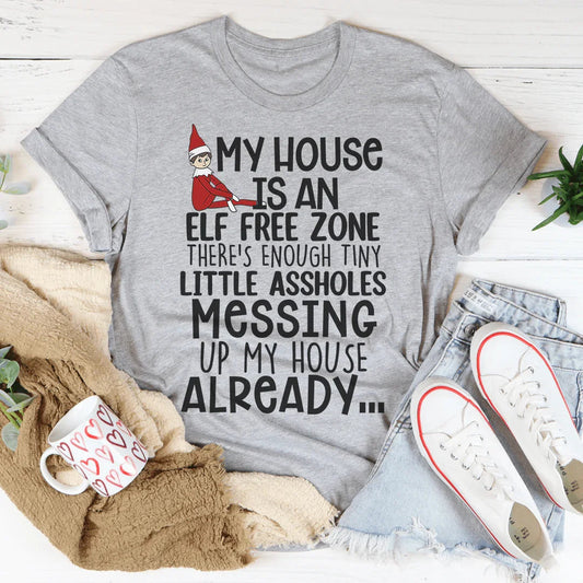 Elf Free Zone Tee