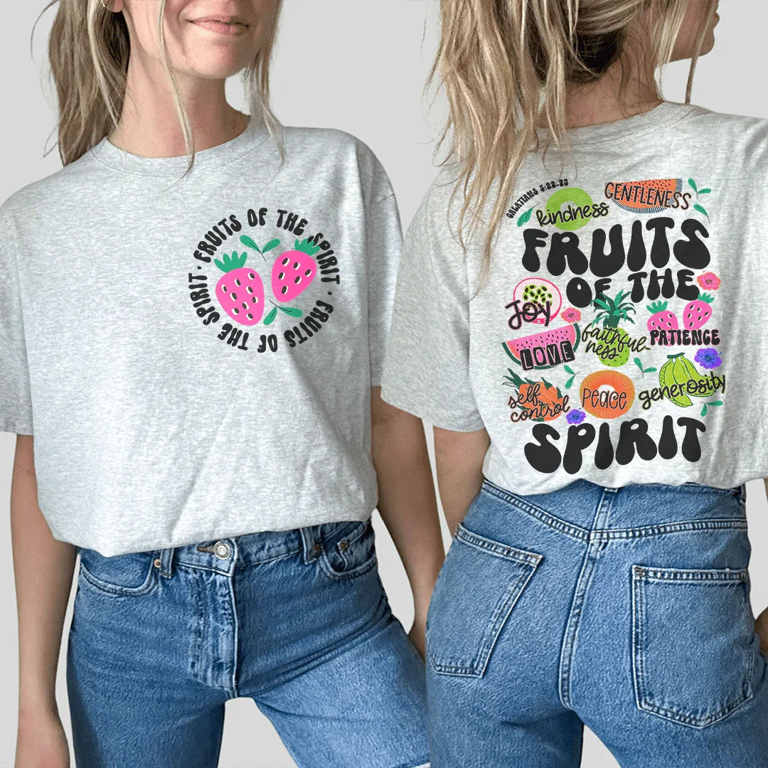 Fruits Of The Spirit Back Print Tee