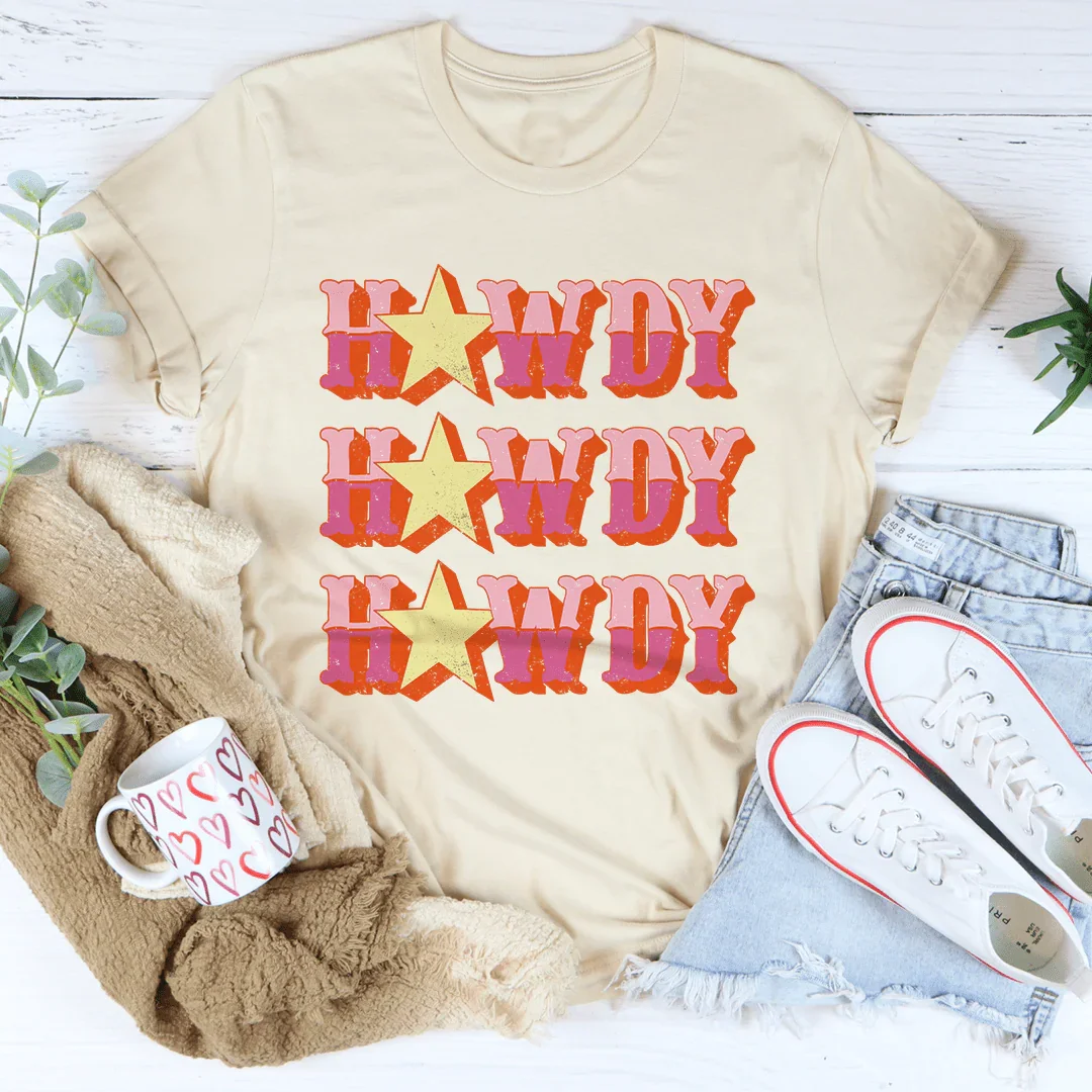 Howdy Western Tee