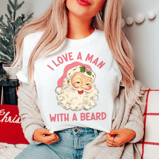 I Love A Man With A Beard Tee