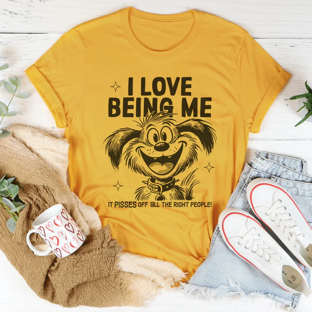 I Love Being Me Tee