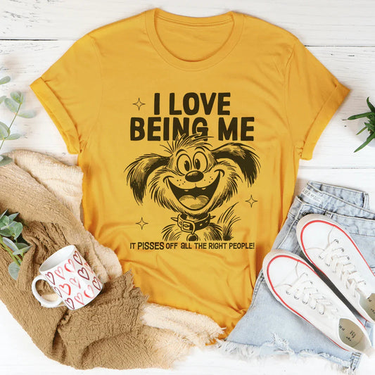 I Love Being Me Tee