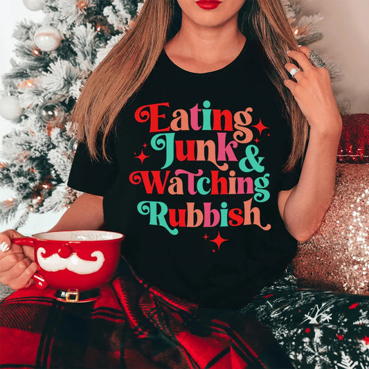 I'm Eating Junk & Watching Rubbish Tee