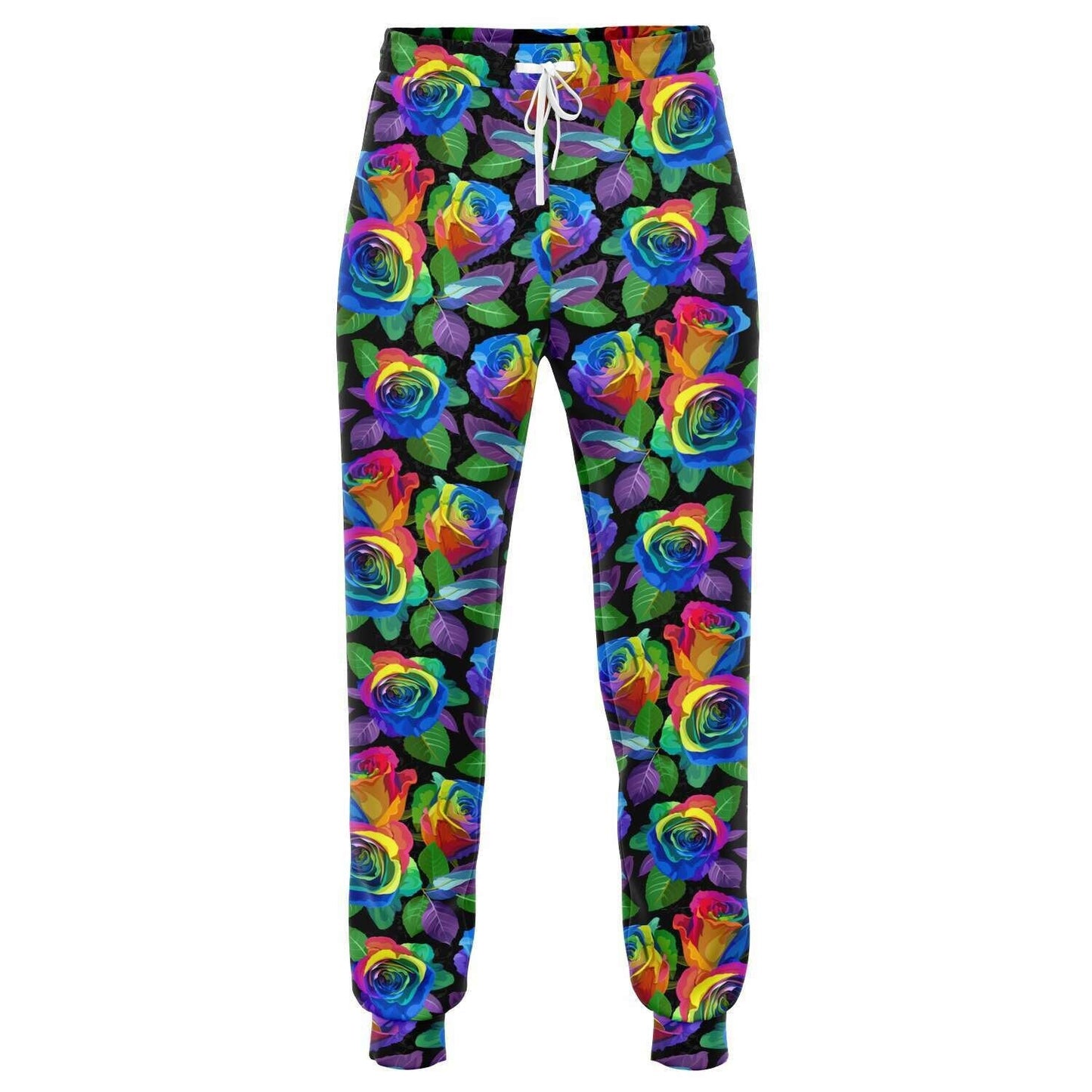 Rainbow Rose Joggers Ready  to Ship