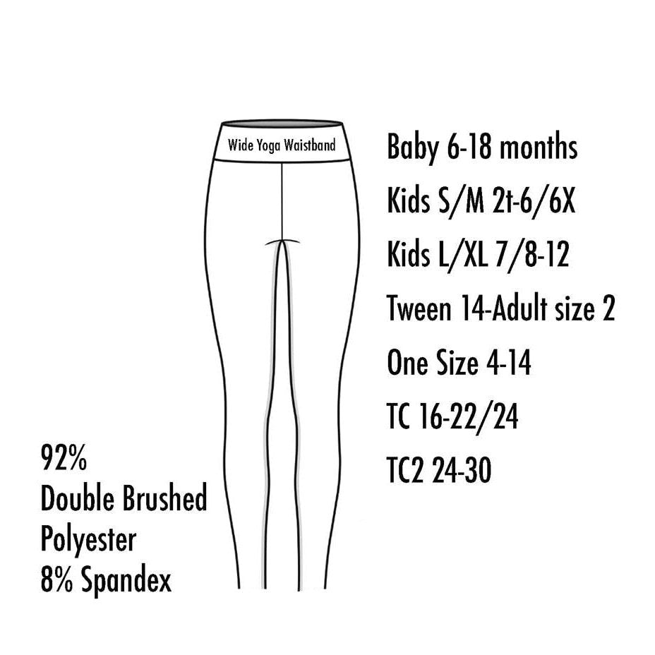 Red White Ball Leggings with Pockets - Capri or Full Length