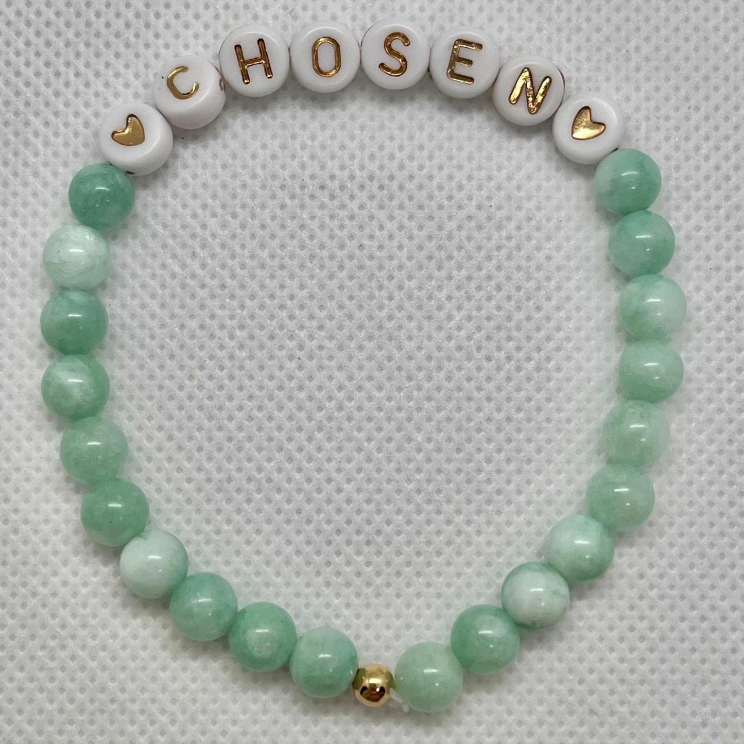 Jade Chosen Bead Bracelet – Elegant Stone Jewelry with Meaning