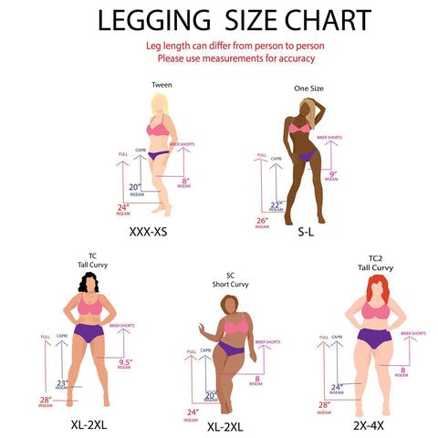 Striped Distressed Faux Denim Gnome leggings with Pocket