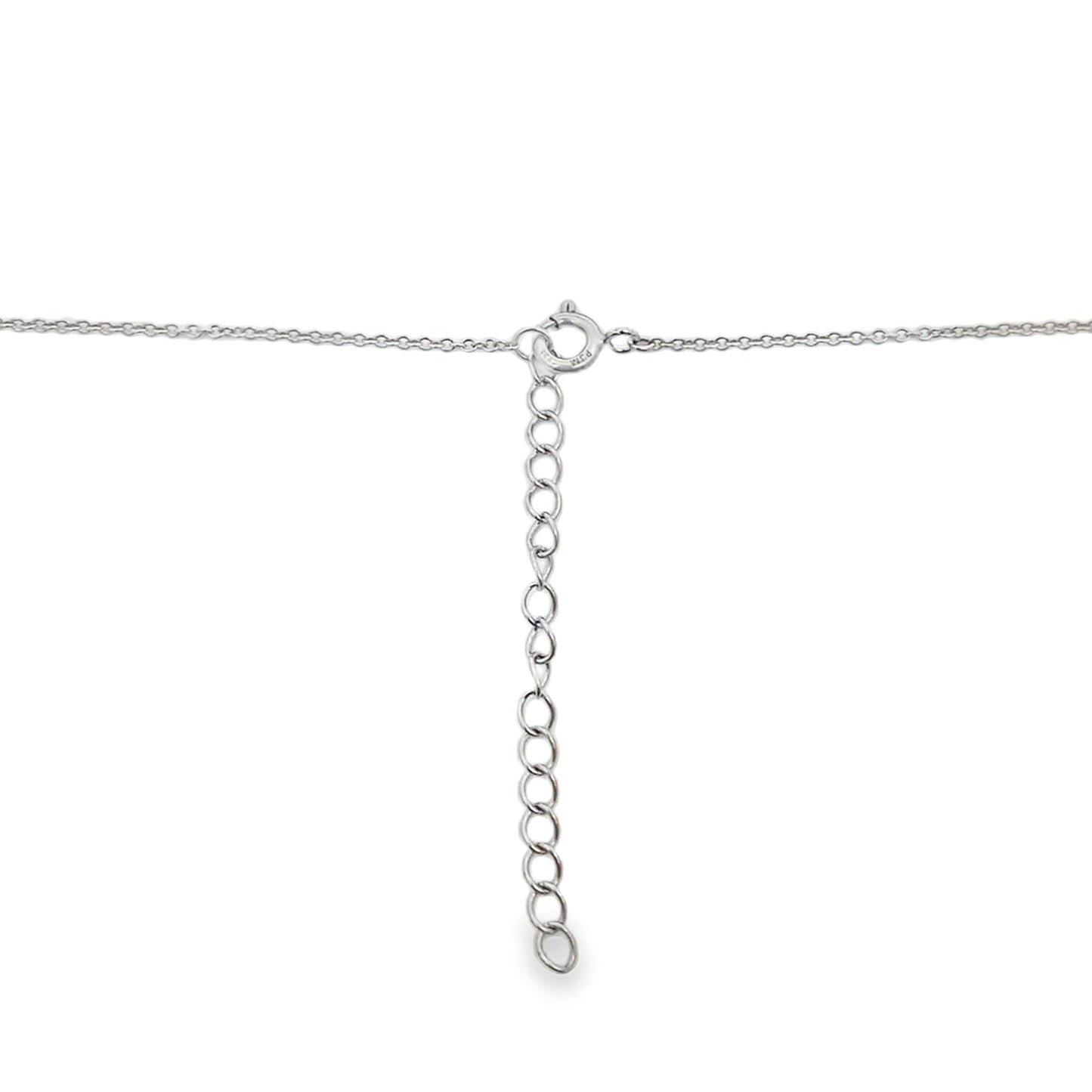 Natural Cubic Zirconia Fashion Pendants Sterling Silver