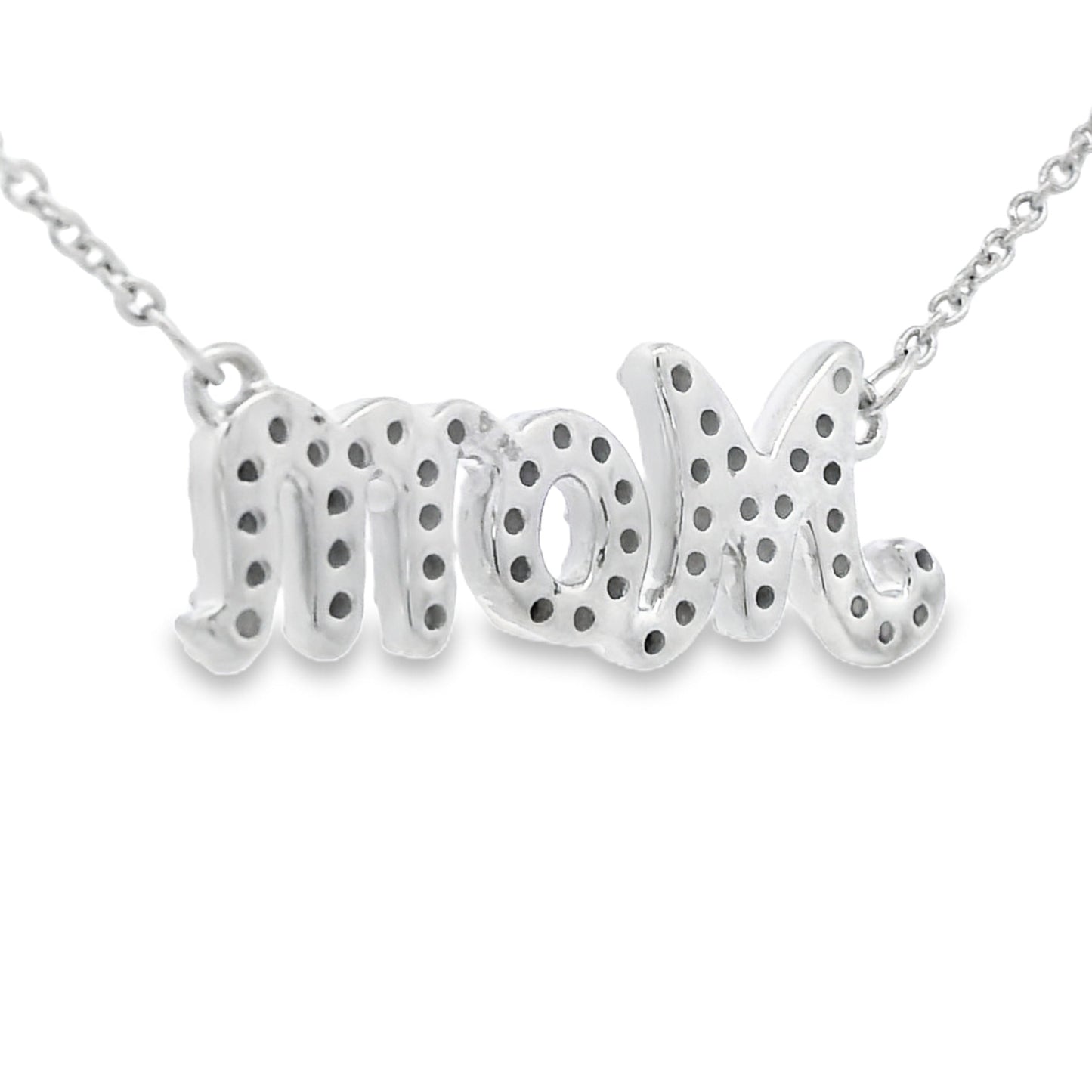 Genuine .25ct Diamond Fashion Pendants Sterling Silver