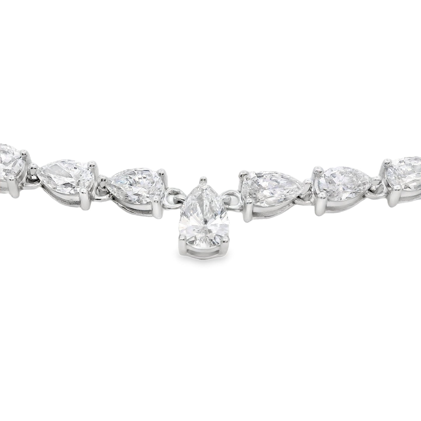 15.00ct Lab Grown Diamond Tennis 14KT White Gold