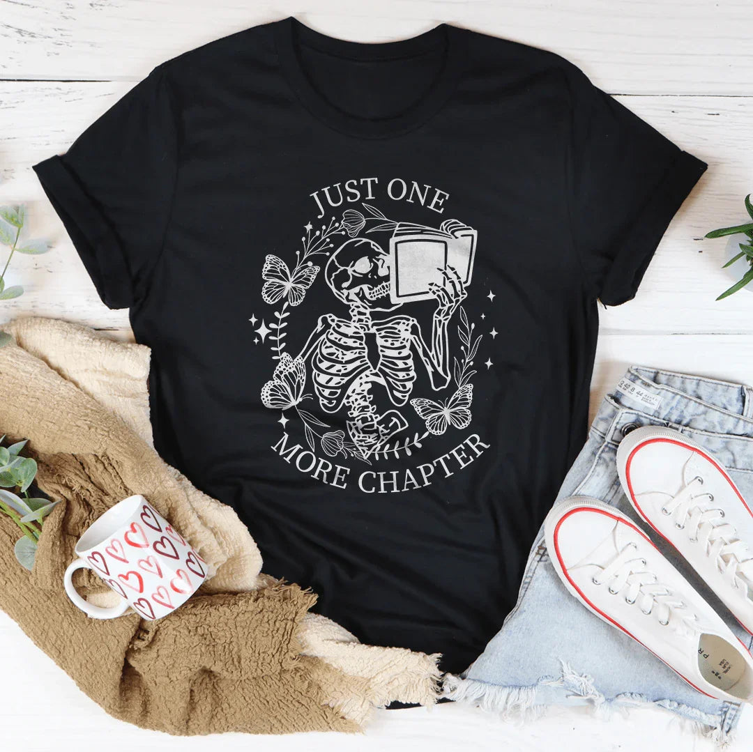 Just One More Chapter Tee