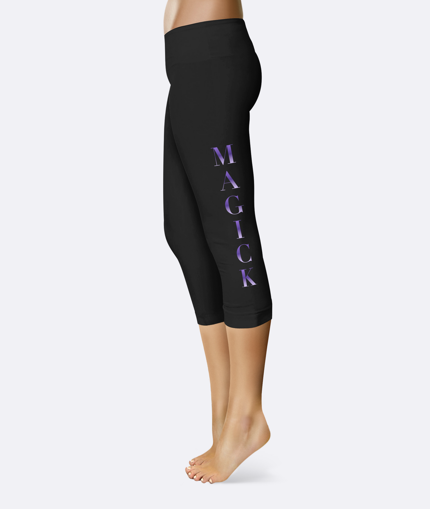 Wiccan Magick Leggings with Pockets â€“ Full or Capri Length