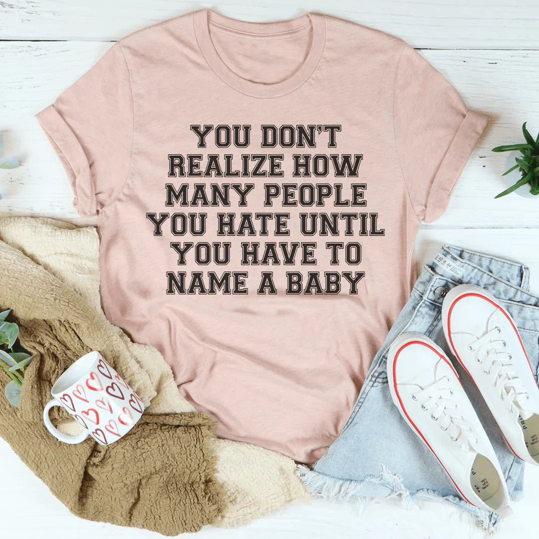 Name A Baby Tee