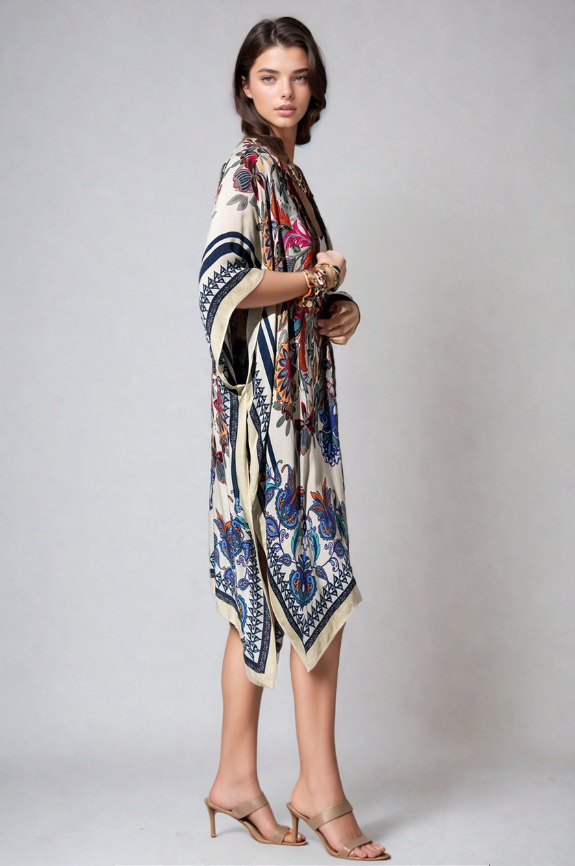 Mandala Bloom Kimono