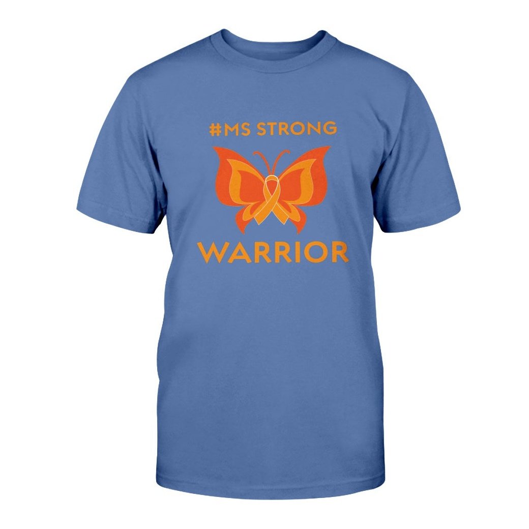 MS Strong Multiple SclerS-L = OSis Women's Strong Awareness Women's Short Sleeve Shirt Bella + Canvas Unisex T-Shirt