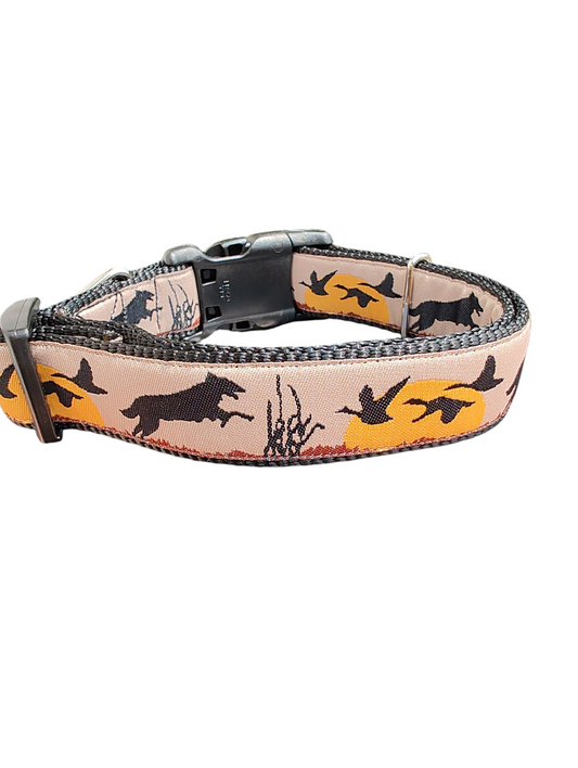 Duck Dogs Nylon Dog Collar