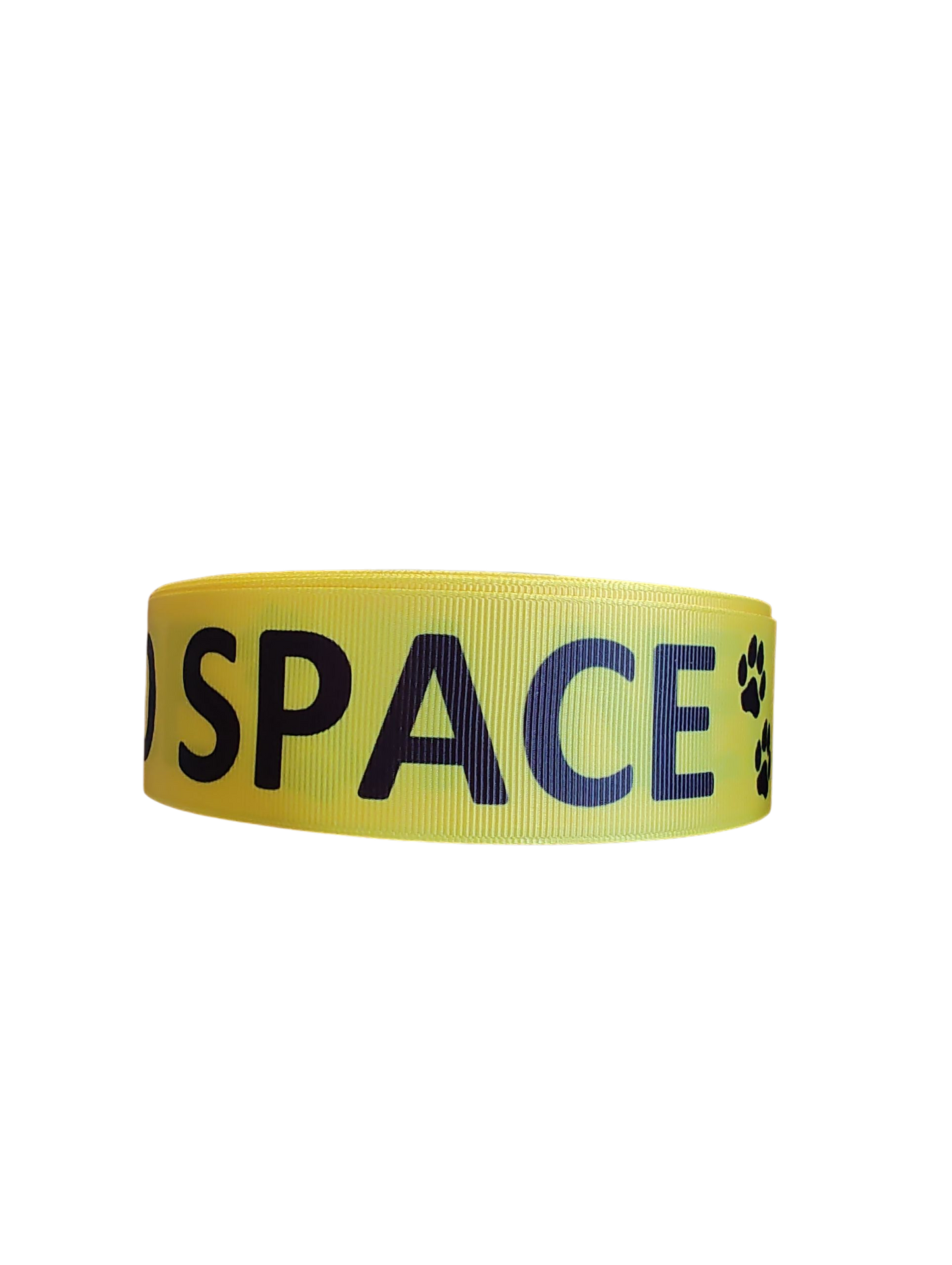 1.5" Wide I Need Space Nylon Dog Collar