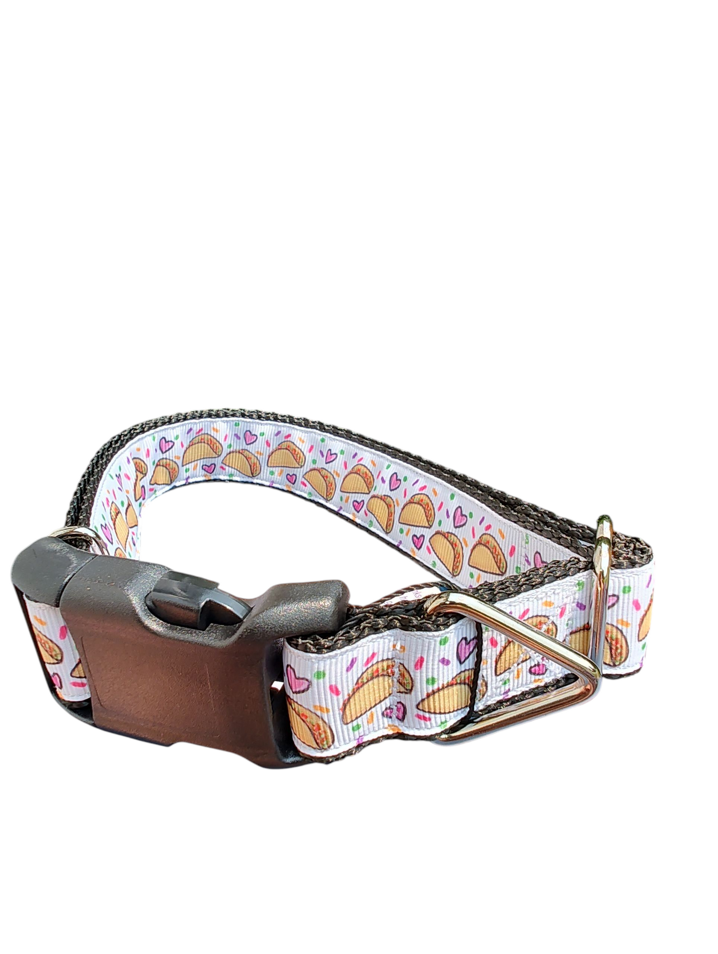 Taco Love Nylon Dog Collar