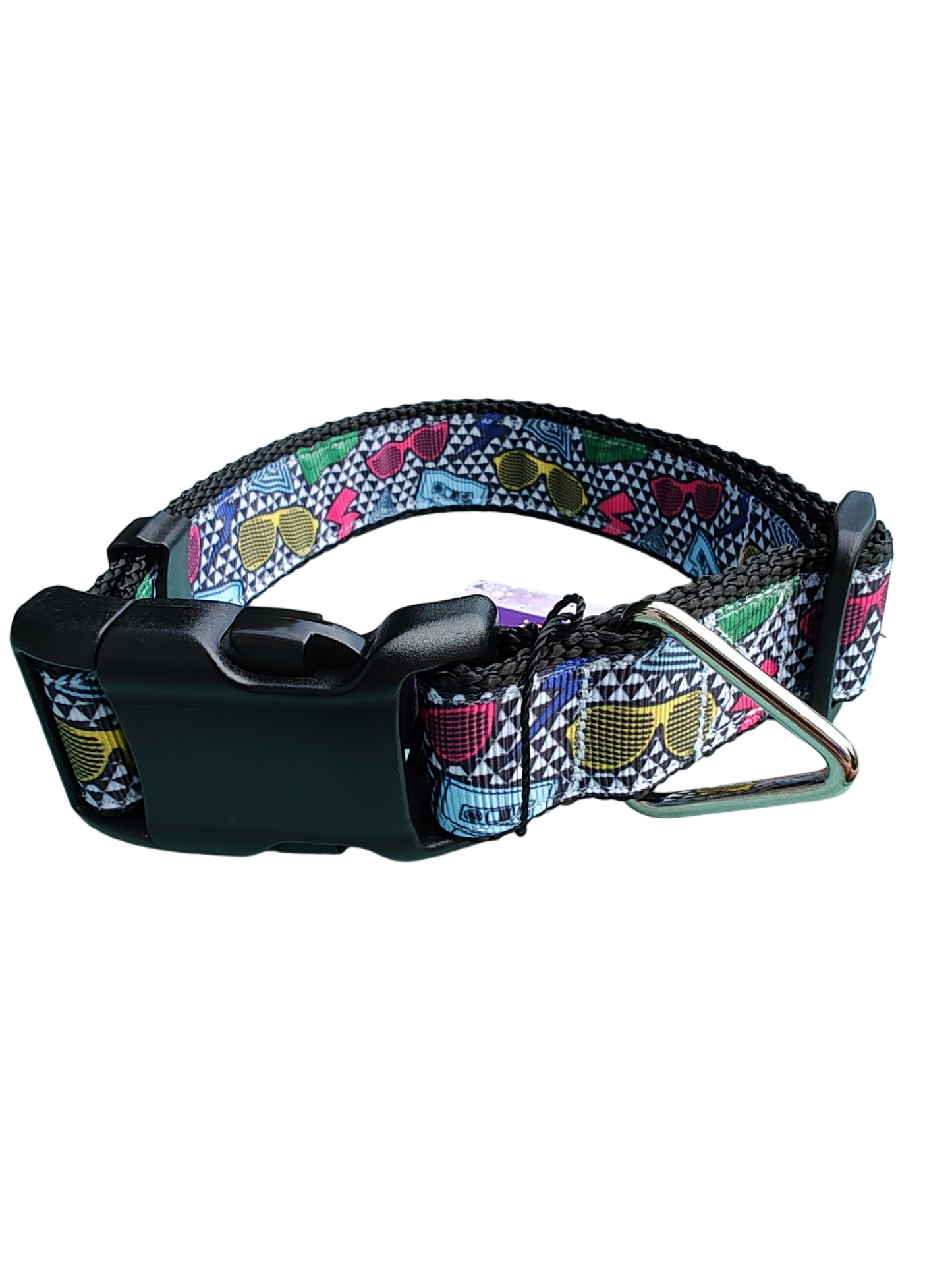 80's Style Nylon Dog Collar
