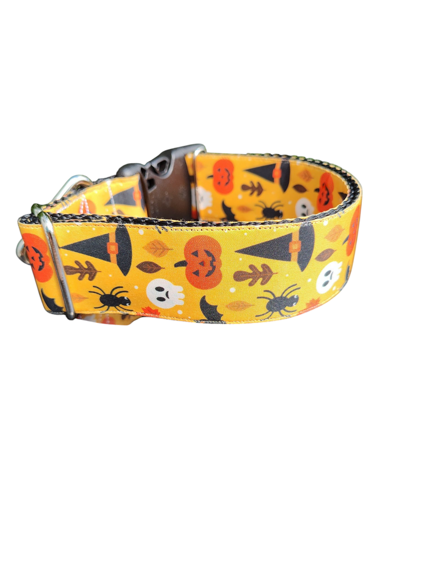 1.5" Wide Spooky Night Nylon Dog Collar