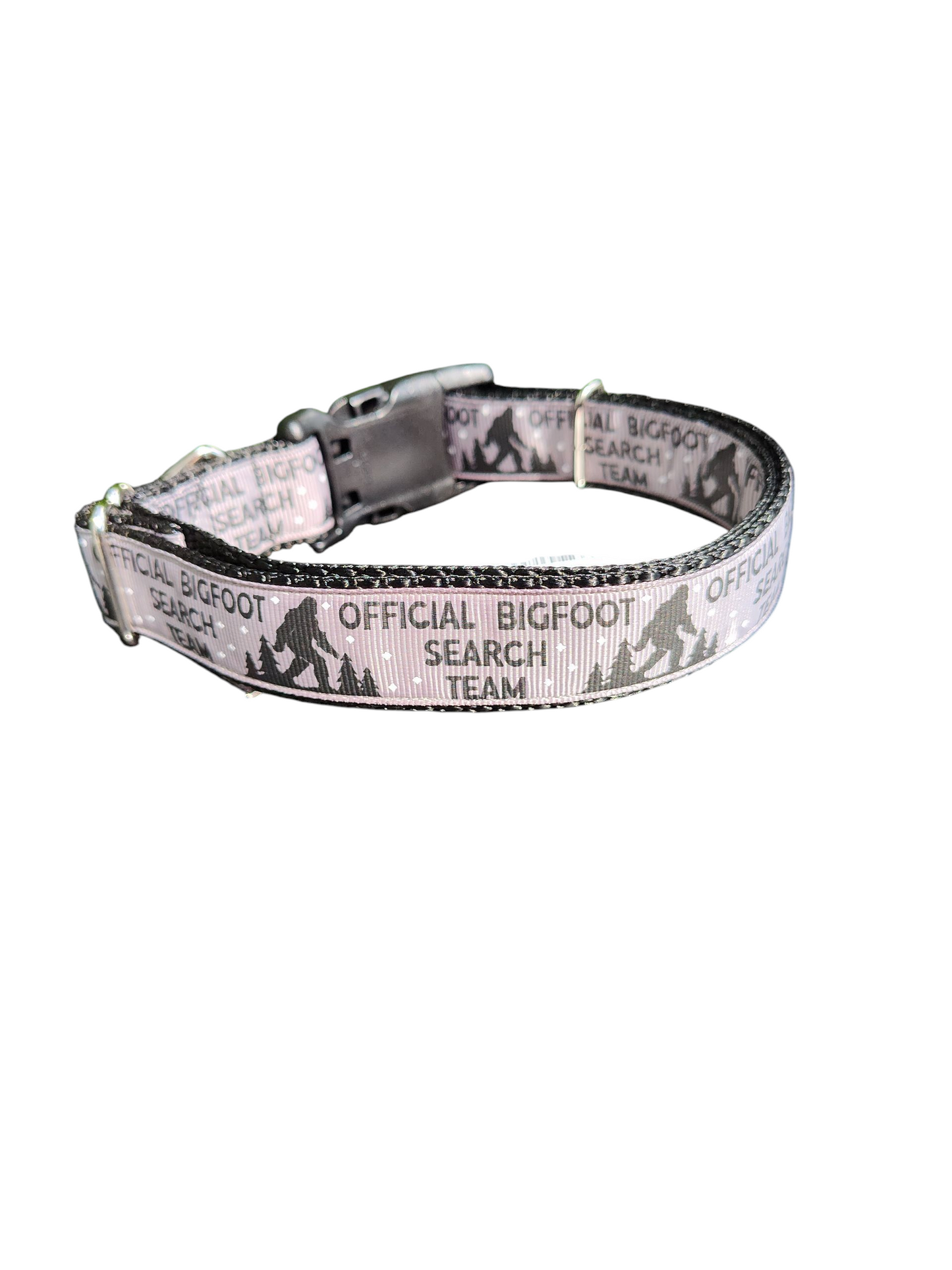 Bigfoot Search Team Cryptid Nylon Dog Collar