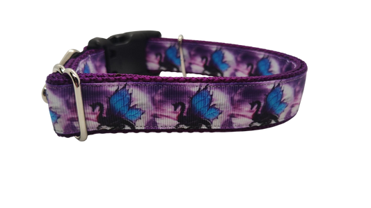 Fantasy Dragon Nylon Dog Collar