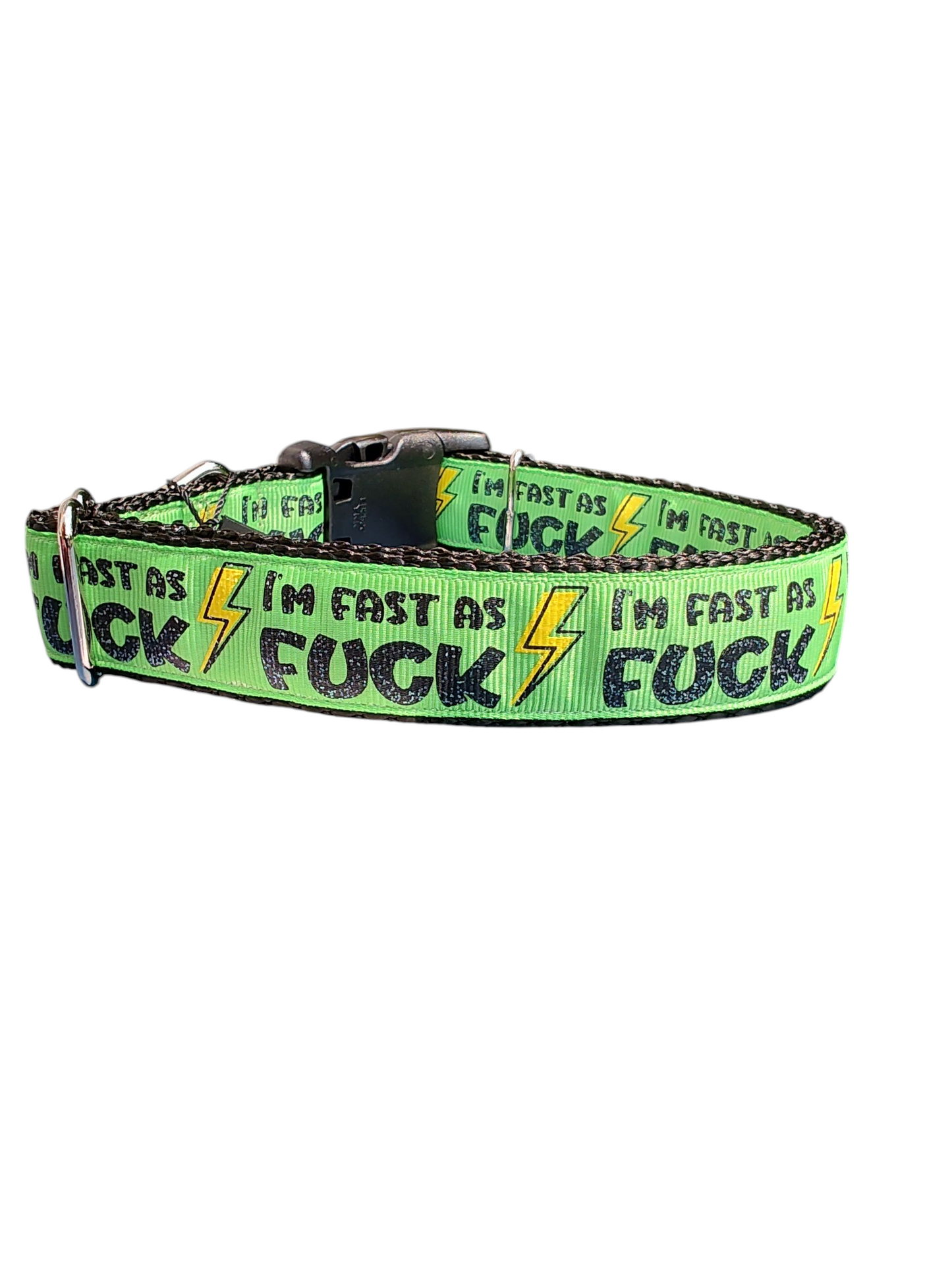 Fast As Fuck Nylon Dog Collar