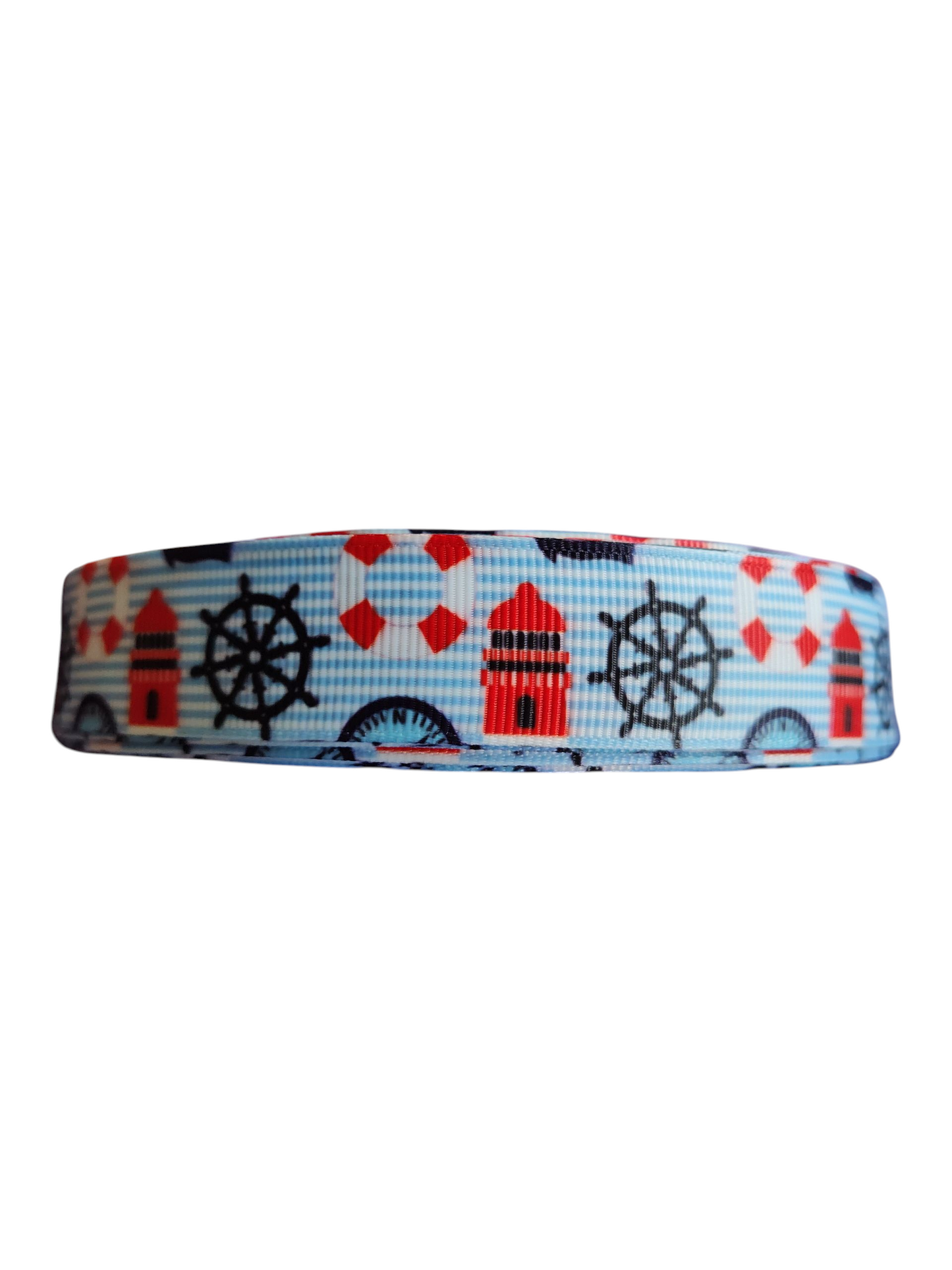 Lighthouse Nylon Dog Collar