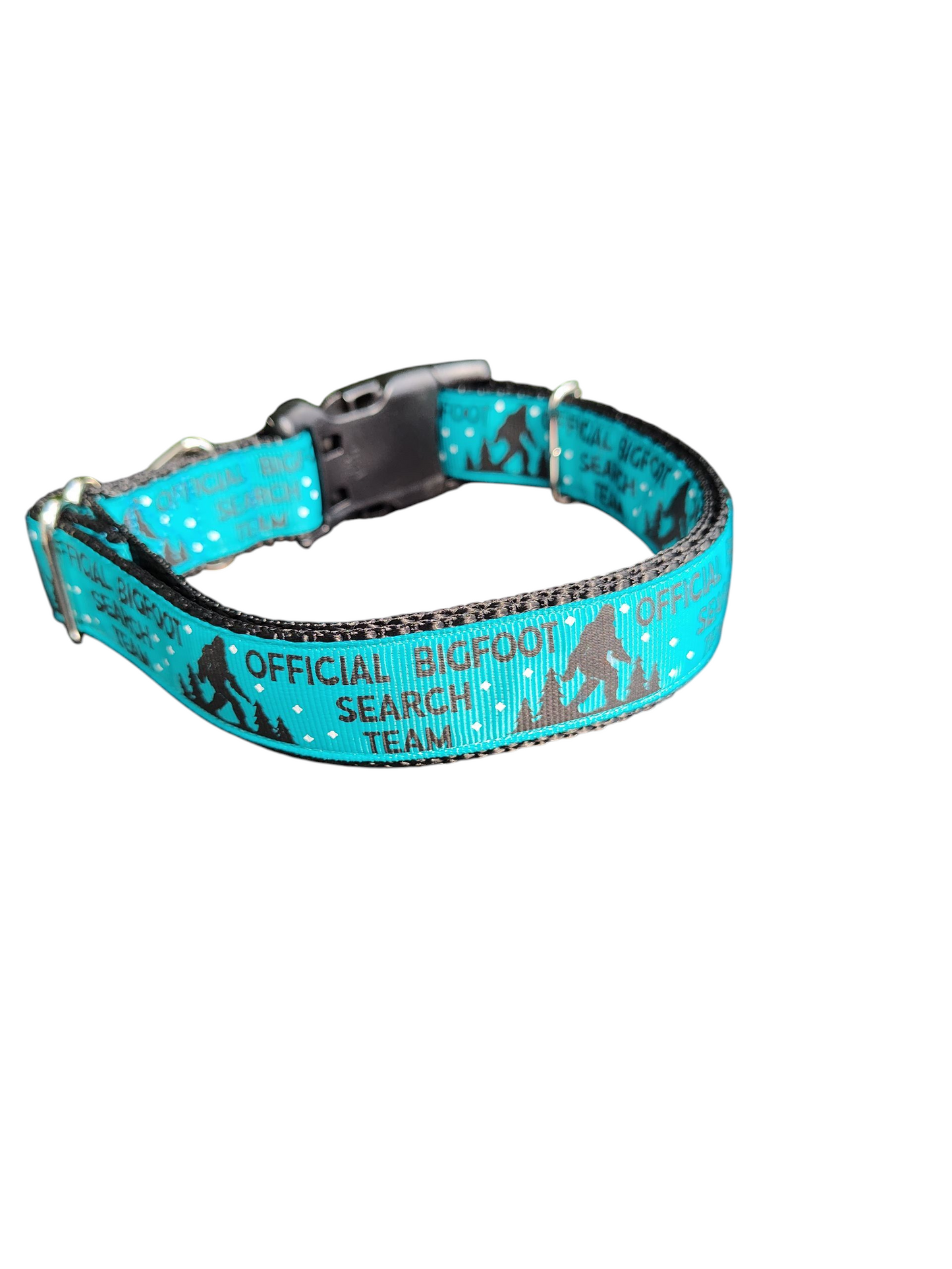 Bigfoot Search Team Cryptid Nylon Dog Collar