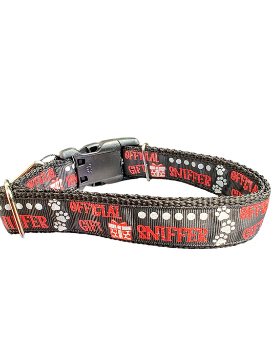 Official Gift Sniffer Nylon Dog Collar