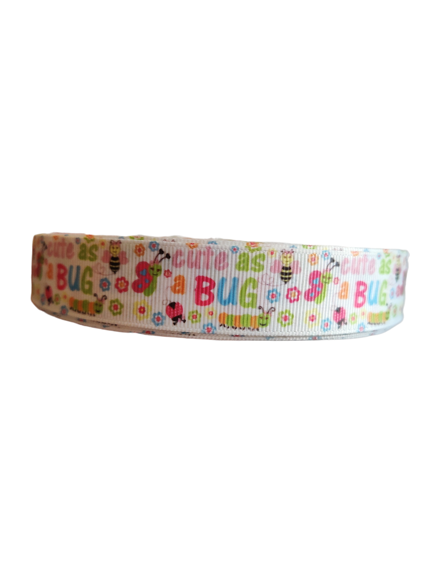 Cute As A Bug Nylon Dog Collar