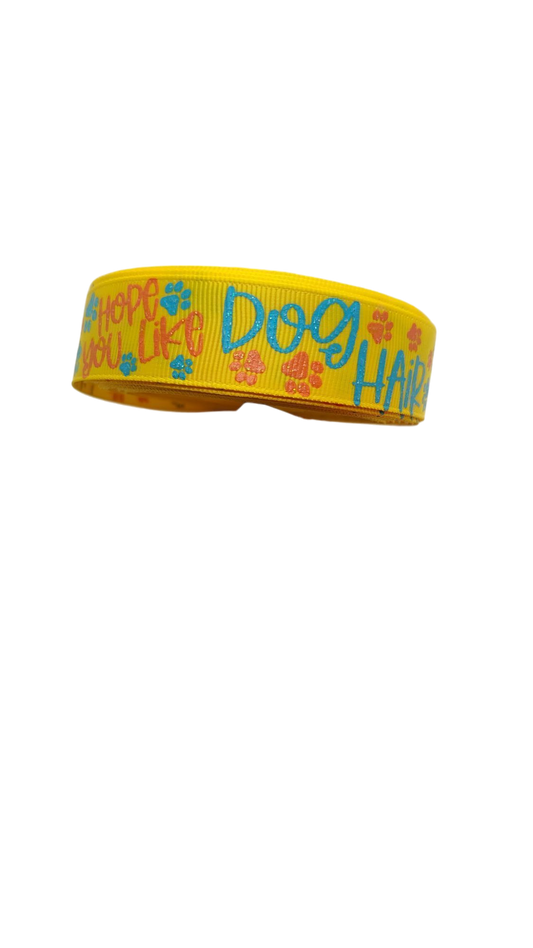 Hope You Like Dog Hair Nylon Dog Collar