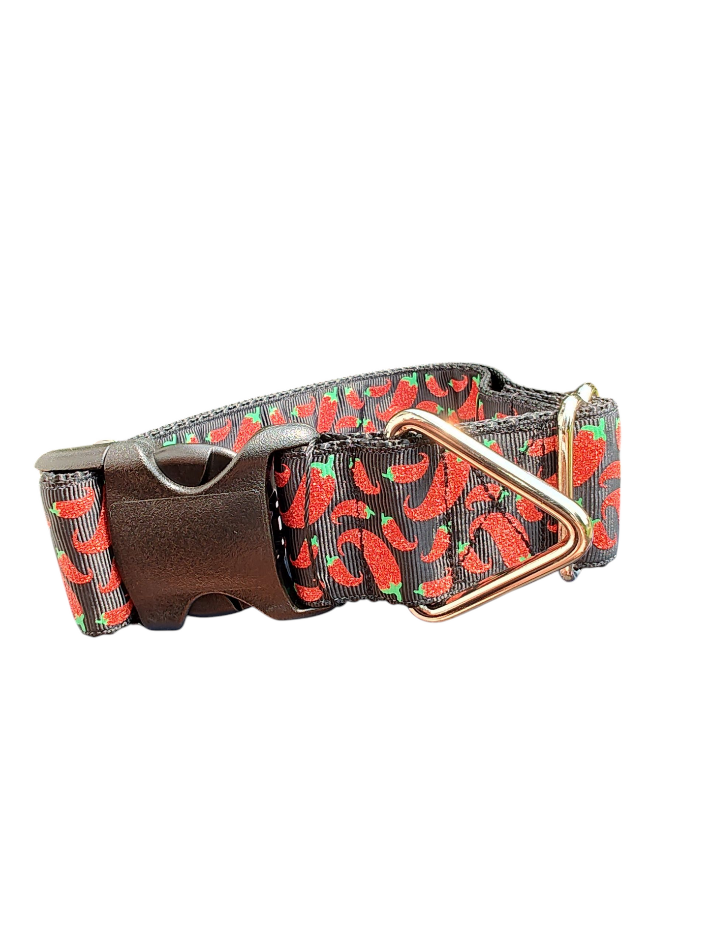 1.5" Wide Peppers Nylon Dog Collar