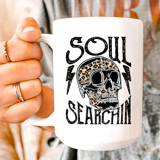 Soul Searchin Ceramic Mug 15 oz