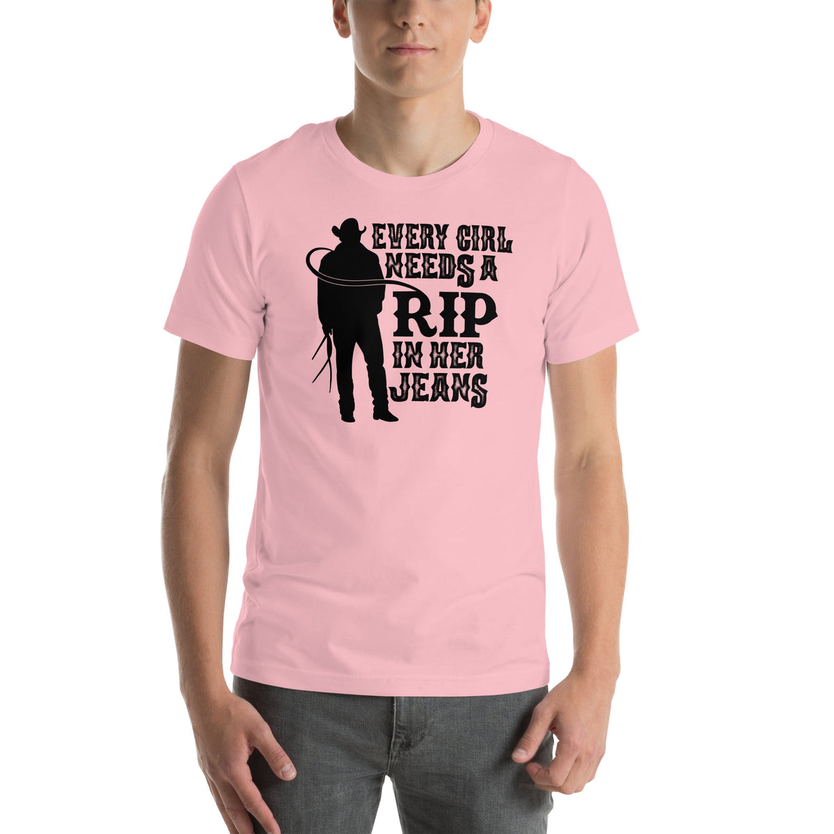 Every Girl Needs A RIP In Her Jeans Tee