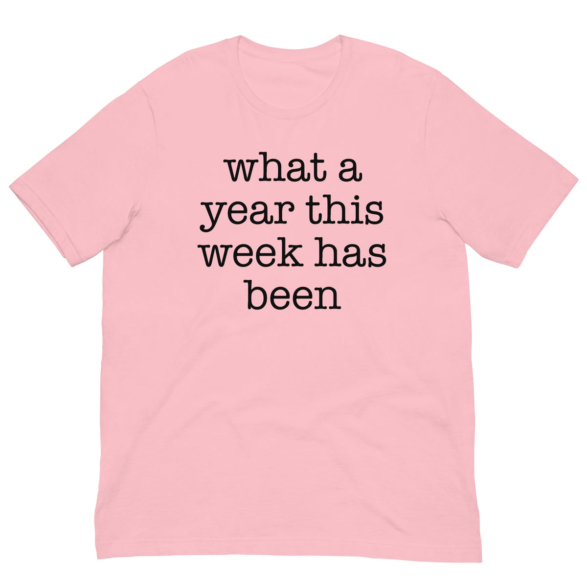 What A Year This Week Has Been Tee